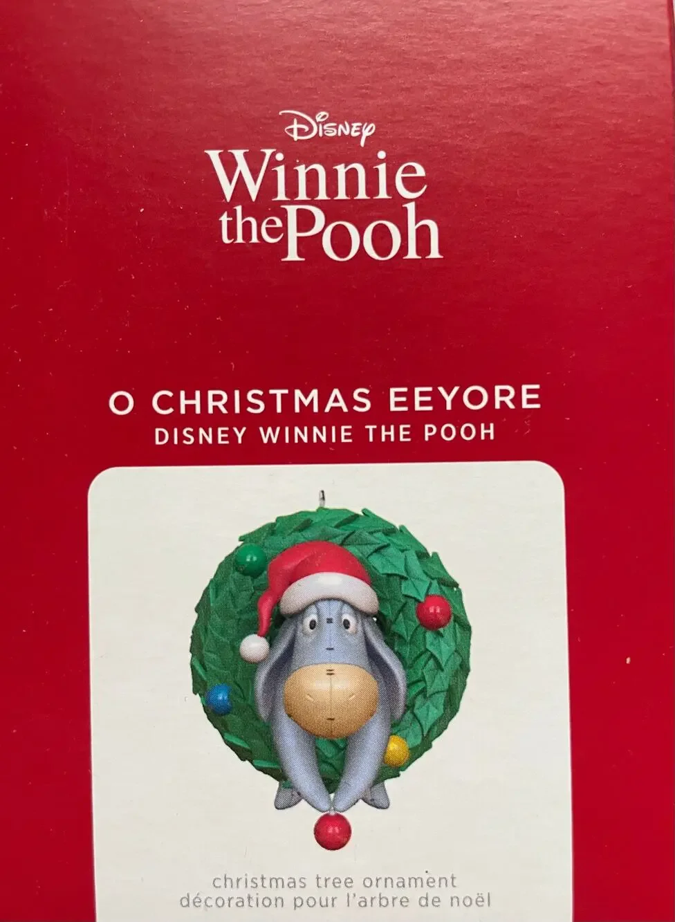 Disney's Winnie the Pooh O Christmas Eeyore 2021 Hallmark Christmas Ornament